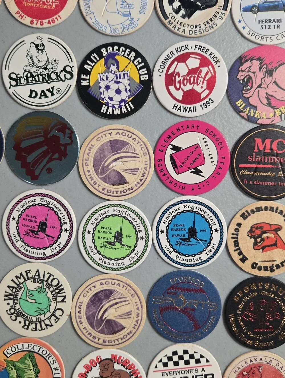 N/A vintage pogs